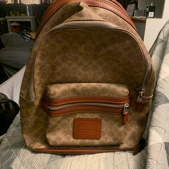 Coach Bags Coach Academy Backpack In Signature Canvas Poshmark